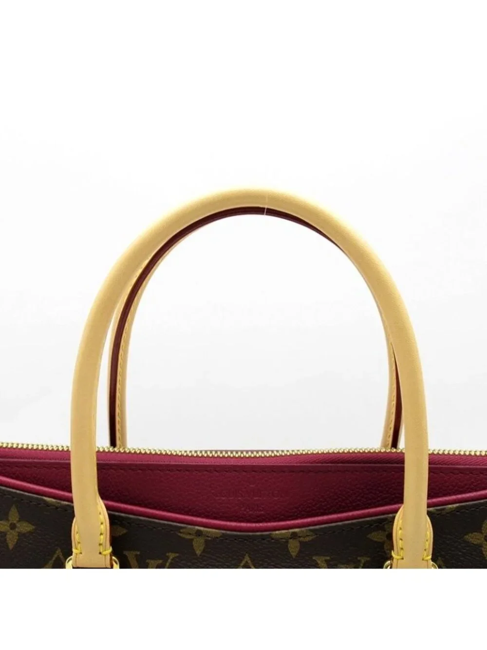 Louis Vuitton Pallas Monogram Shoulder Bag Aurore